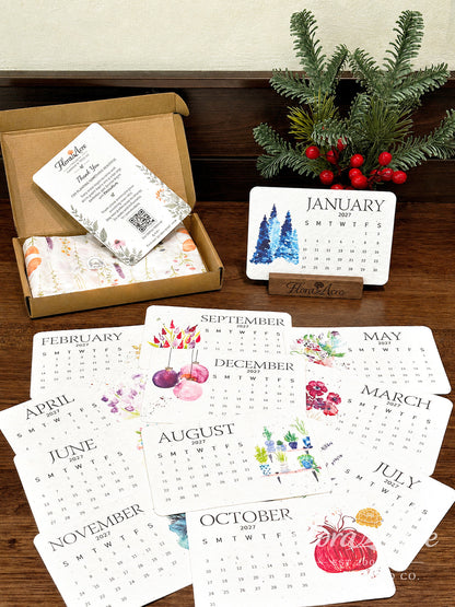 ✨Early Holiday Sale 45% OFF🌱Eco-Friendly Plantable “Timeless” Seed Calendar 2027