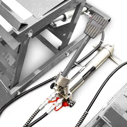 🎉Capacity Hydraulic Underbody Access Car Lift with Ramp（🛒Special Sale—Free Shipping）