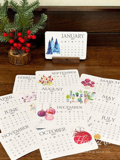 ✨Early Holiday Sale 45% OFF🌱Eco-Friendly Plantable “Timeless” Seed Calendar 2027