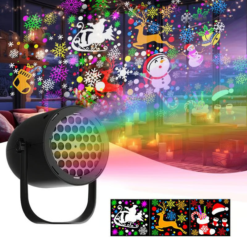 🎄 LED Christmas Projection Lamp – 16 Patterns of Pure Holiday Magic ...