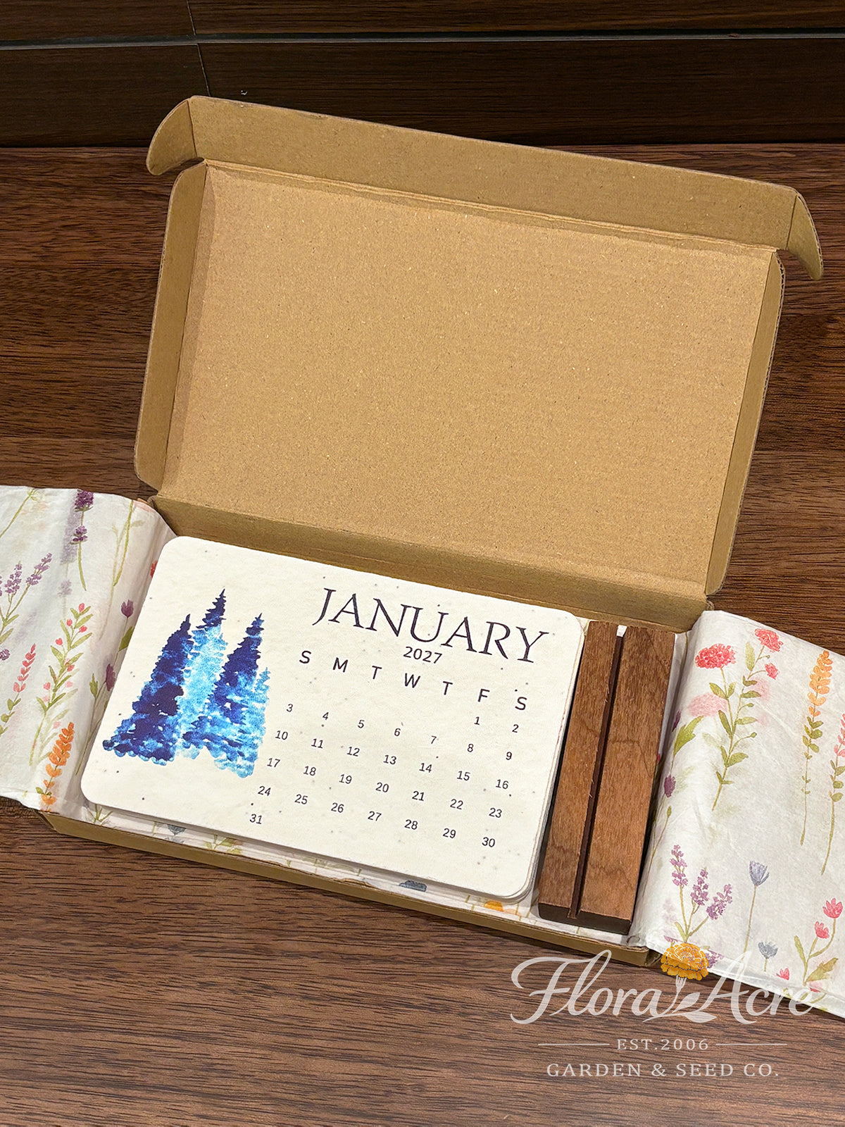✨Early Holiday Sale 45% OFF🌱Eco-Friendly Plantable “Timeless” Seed Calendar 2027