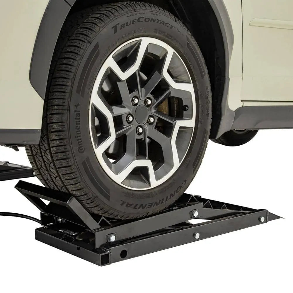 🎉Capacity Hydraulic Underbody Access Car Lift with Ramp（🛒Special Sale—Free Shipping）