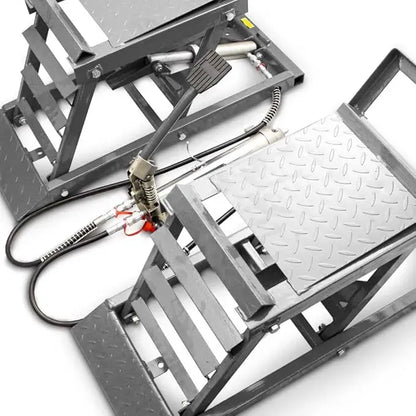 🎉Capacity Hydraulic Underbody Access Car Lift with Ramp（🛒Special Sale—Free Shipping）